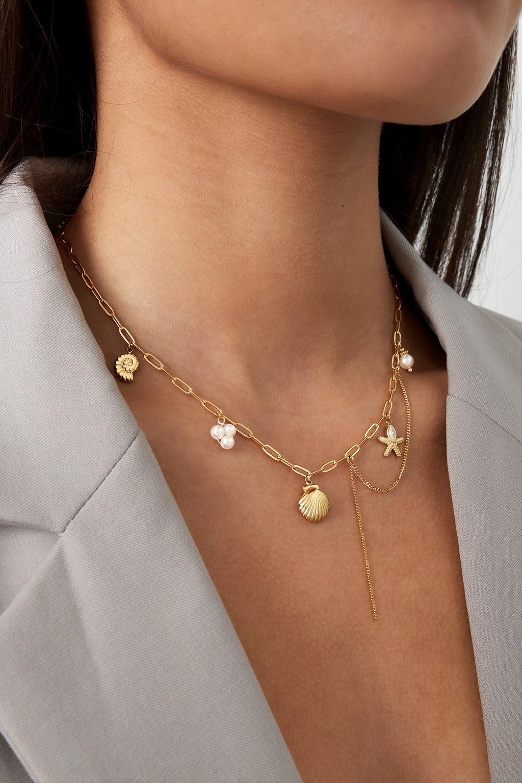 sea shell necklace