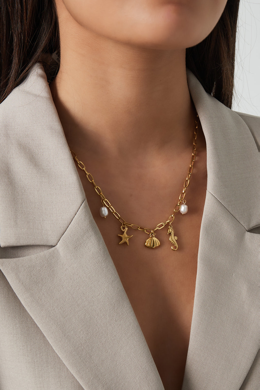 seahorse necklace