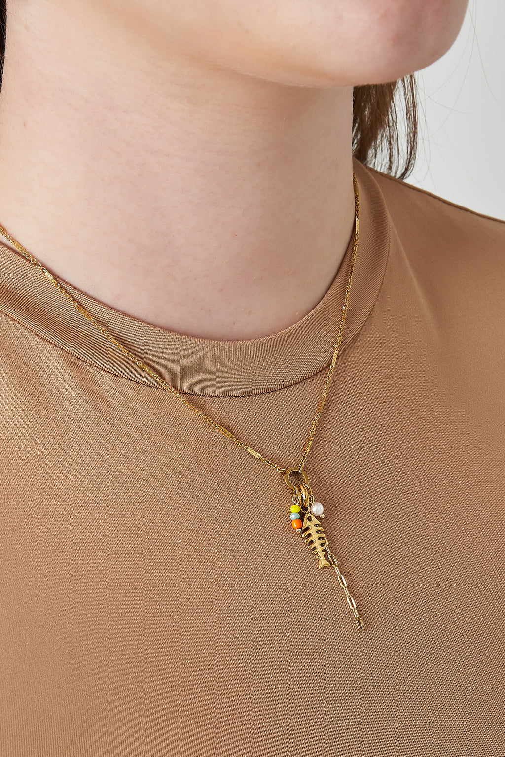 fish necklace