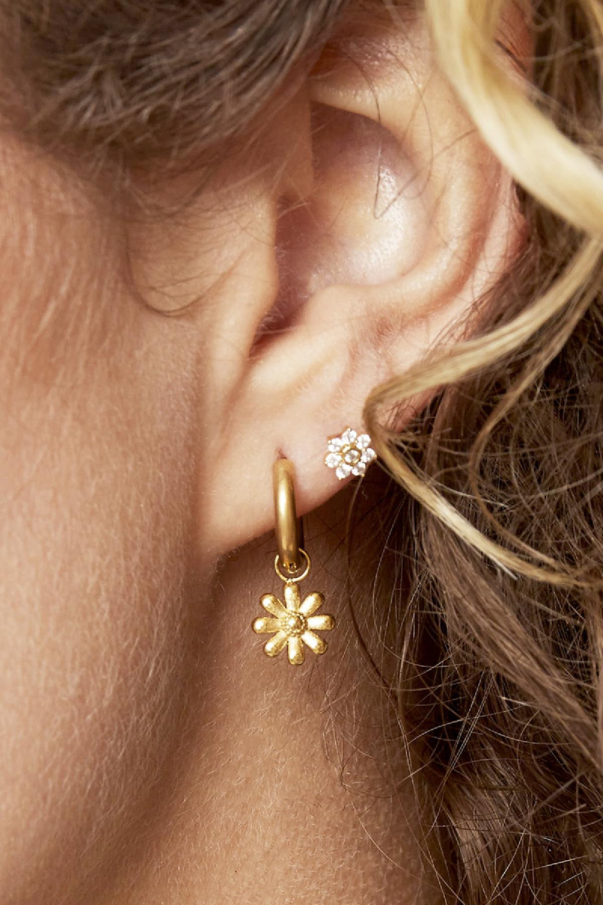 Little Daisy Stainless Steel Earrings