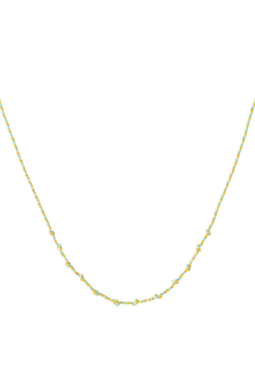 Cotton Chain Necklaces mixed color Casual Daily