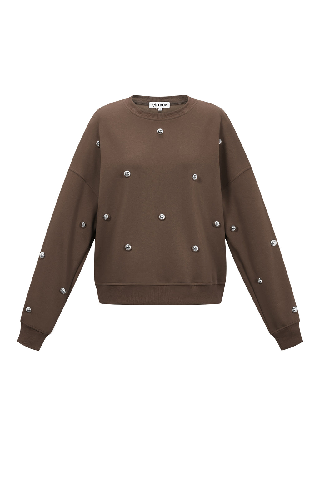 Sweater with studs