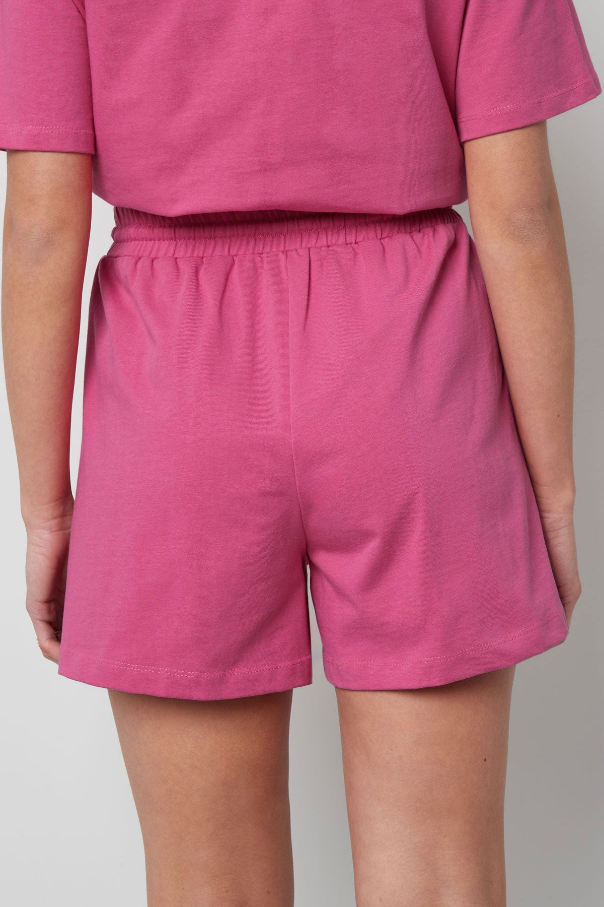 Cotton Women's Casual Shorts Drawstring Elastic Waist