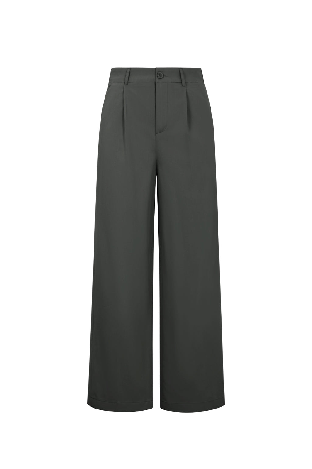 Woven Polyester Fiber Women's Straight Leg Pants Casual Fall/Winter