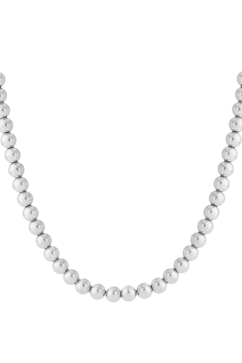 Hollow bead necklace-12mm