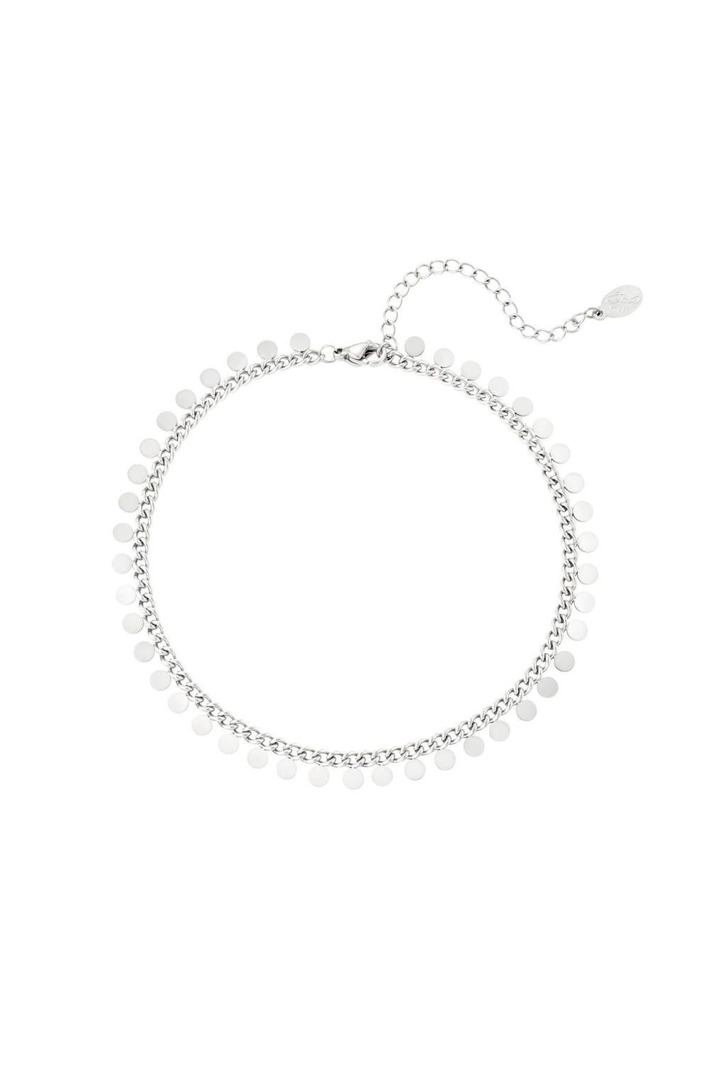 stainless steel anklet circles 