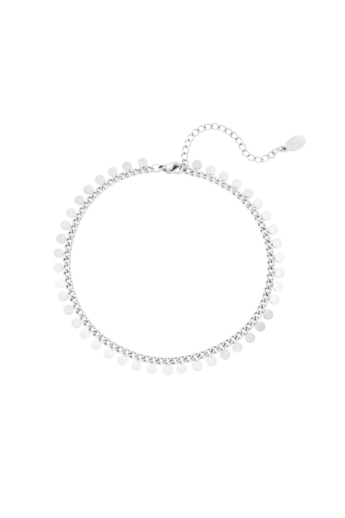 stainless steel anklet circles