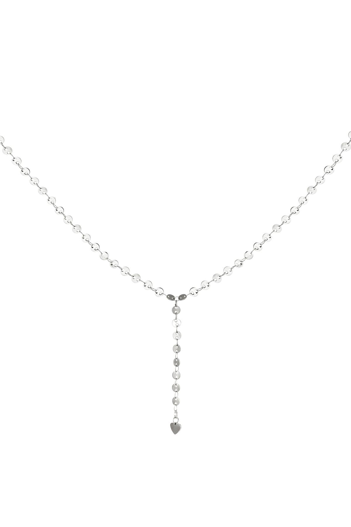 stainless steel y-chain necklace