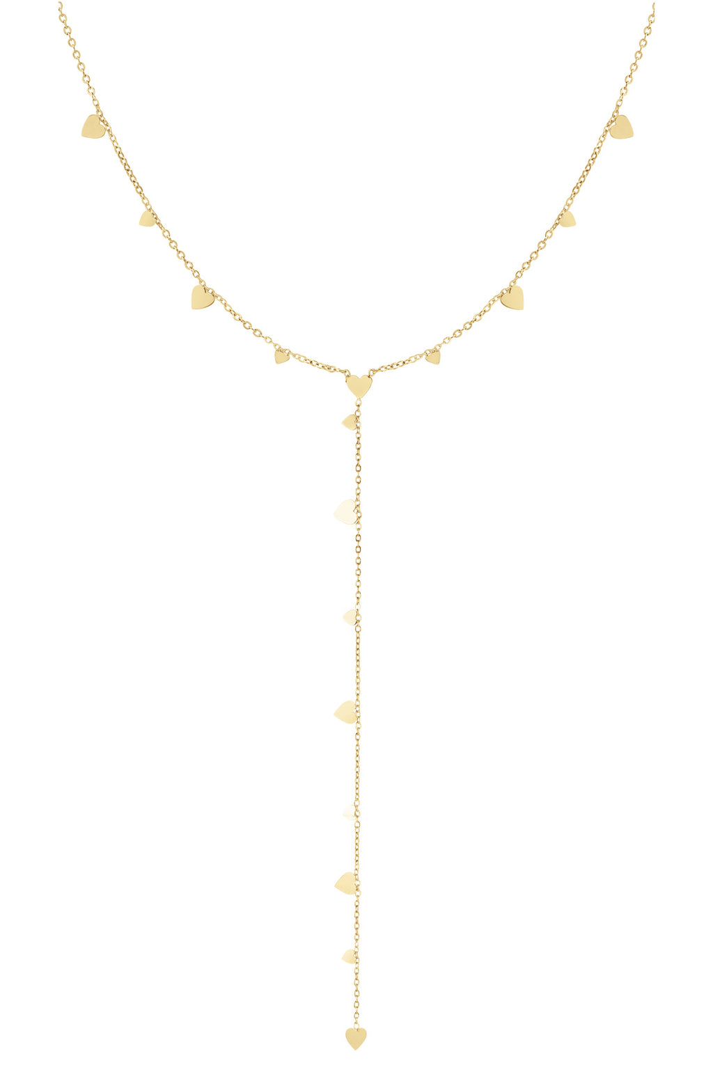 Necklace coins with center piece - Silver Color color
