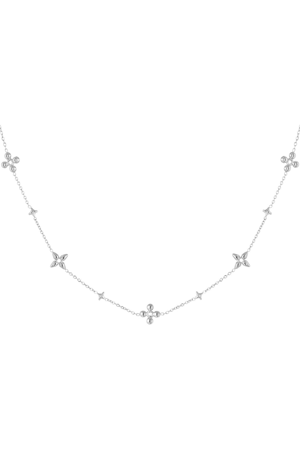flower party necklace