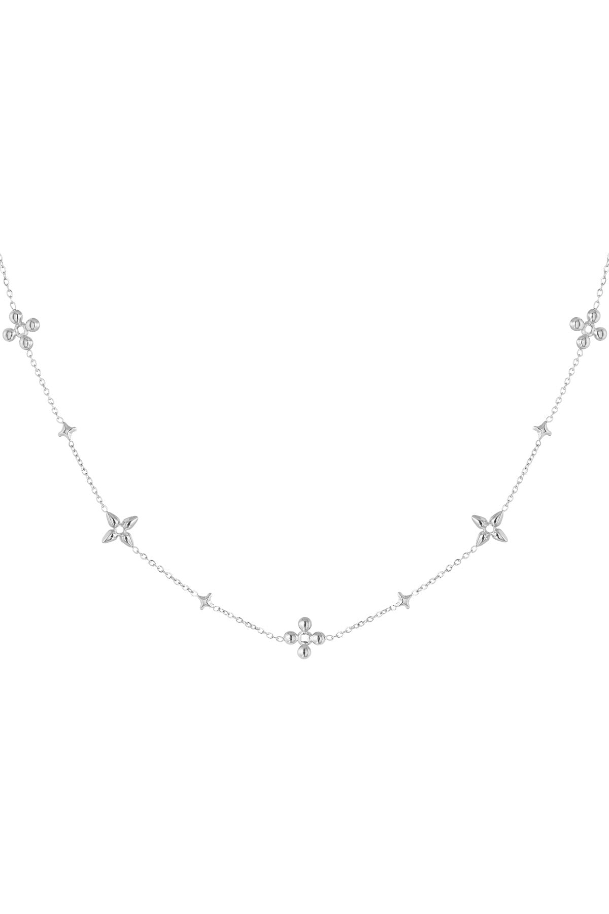 flower party necklace