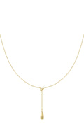 necklace with drop charm