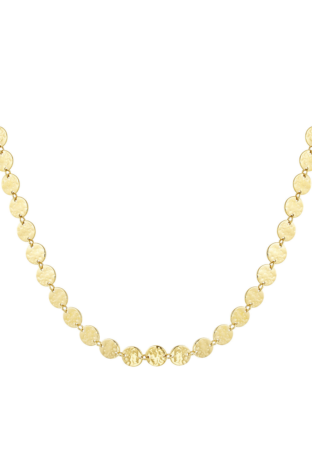round vintage necklace