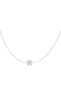 puffy flower necklace