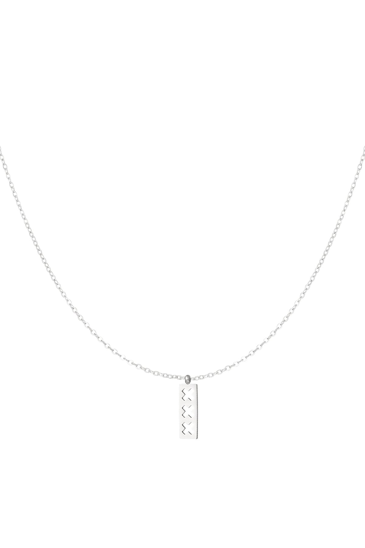 trio x necklace