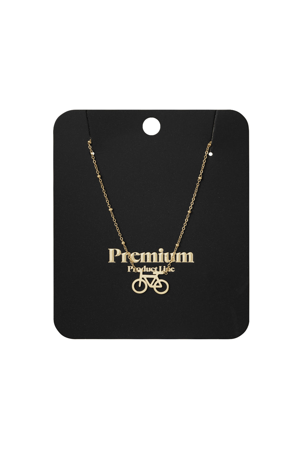 cycle chic necklace