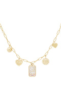 charm necklace magic moon