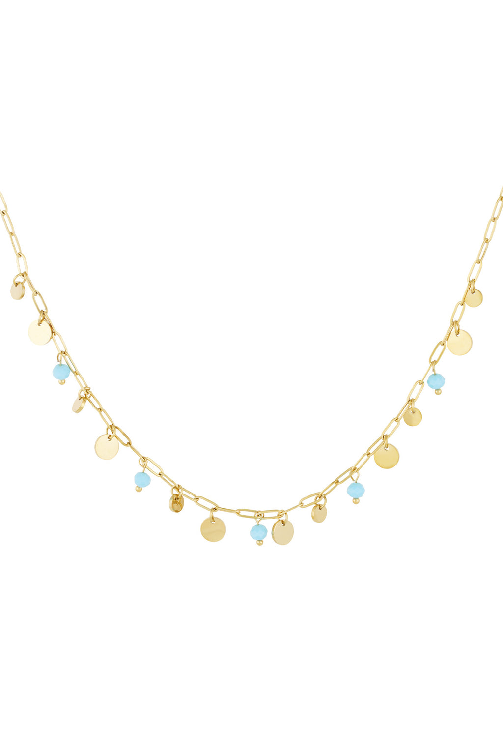 necklace mix of Gold color and red