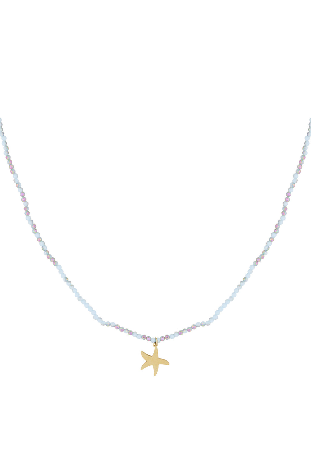 Necklace colorful starfish