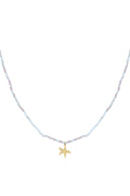 Necklace colorful starfish