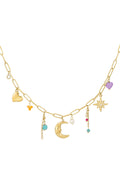 love you to the moon and back necklace
