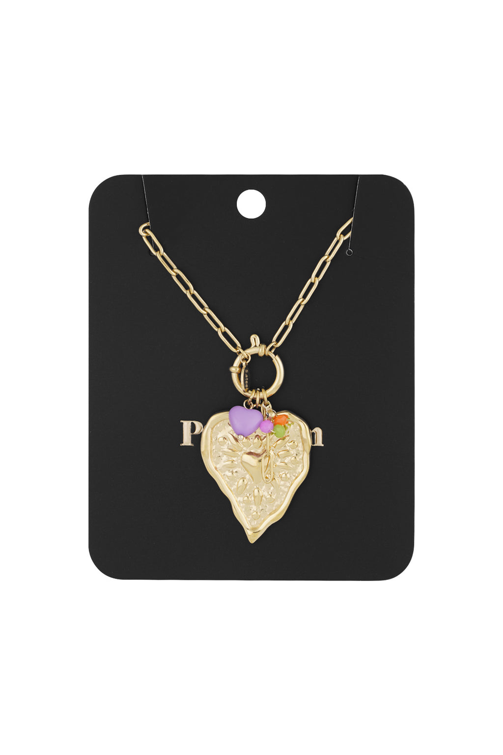 charm necklace lovebook