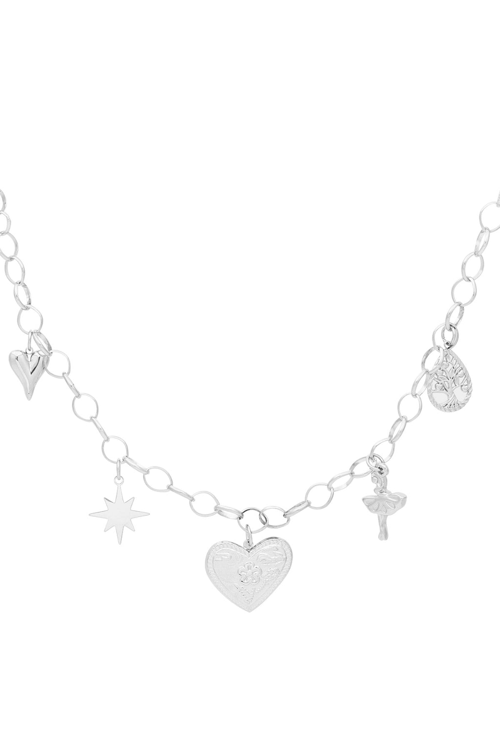 heartfelt sparkle necklace