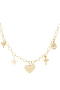 heartfelt sparkle necklace