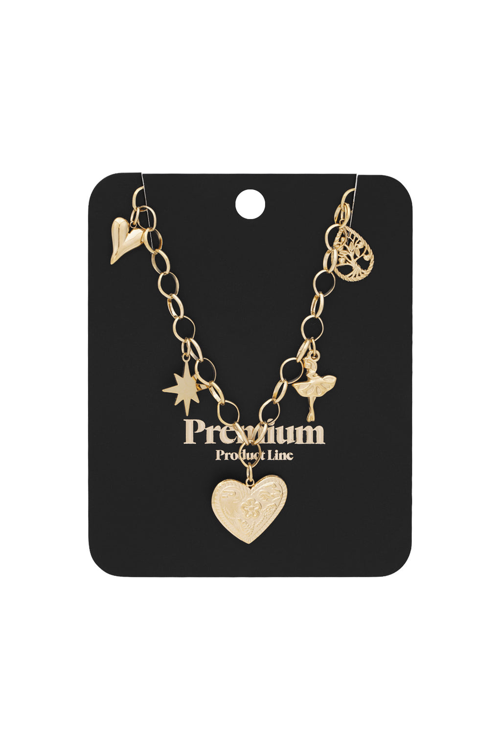 heartfelt sparkle necklace