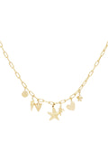 beach babe charm necklace
