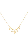 gleaming heart necklace