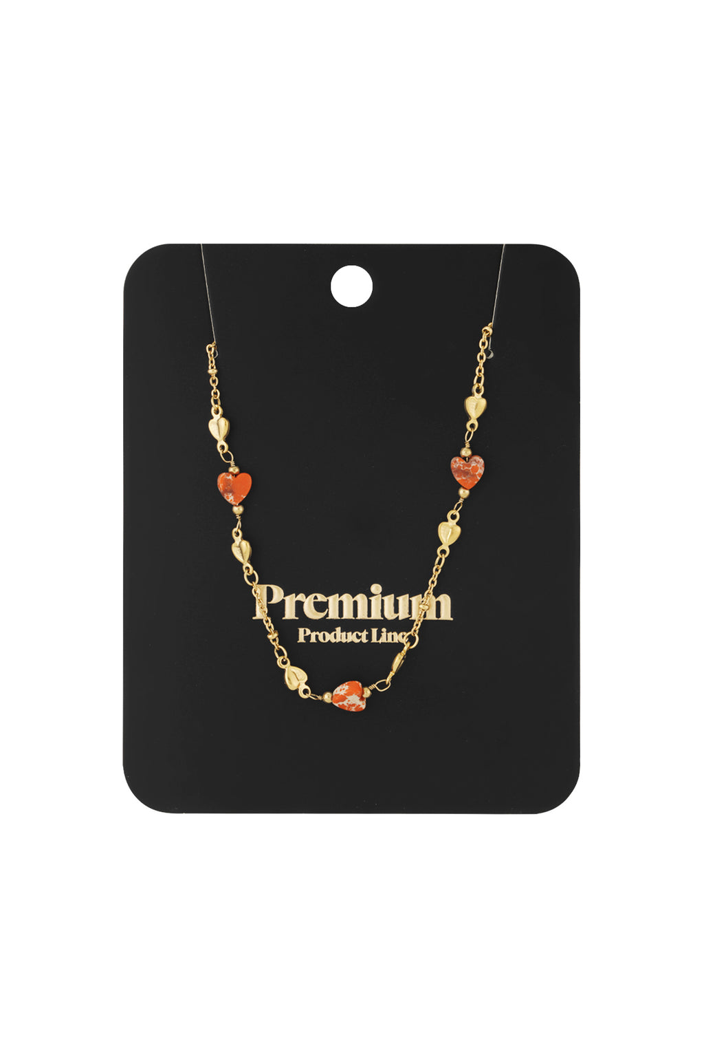 embrace the love necklace - green and