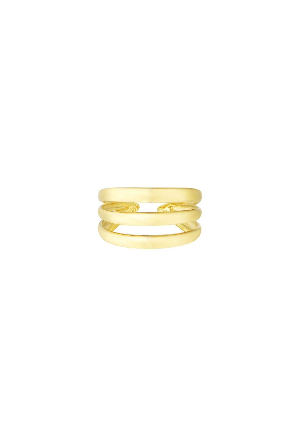 vintage three-layer ring