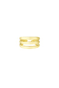vintage three-layer ring