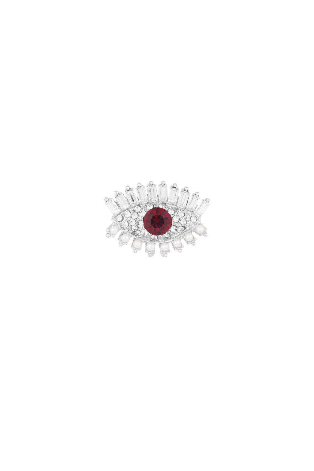 wondering eye brooch