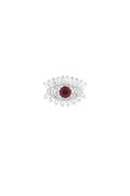 wondering eye brooch