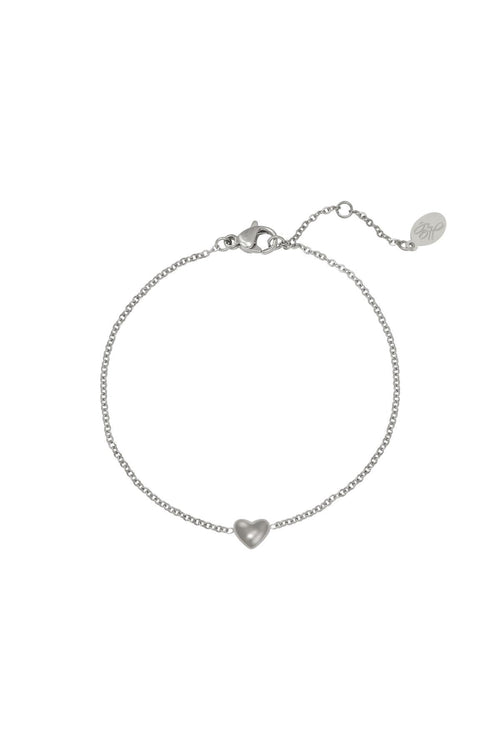 Bracelet Always in my Heart Silver Color Stainless Steel