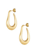 Earrings aesthetic drop - Silver Color color
