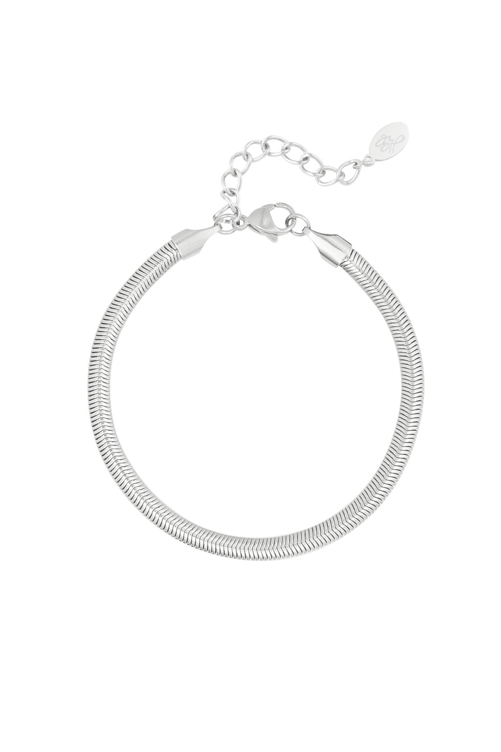 Bracelet flat herringbone narrow - 4.0MM