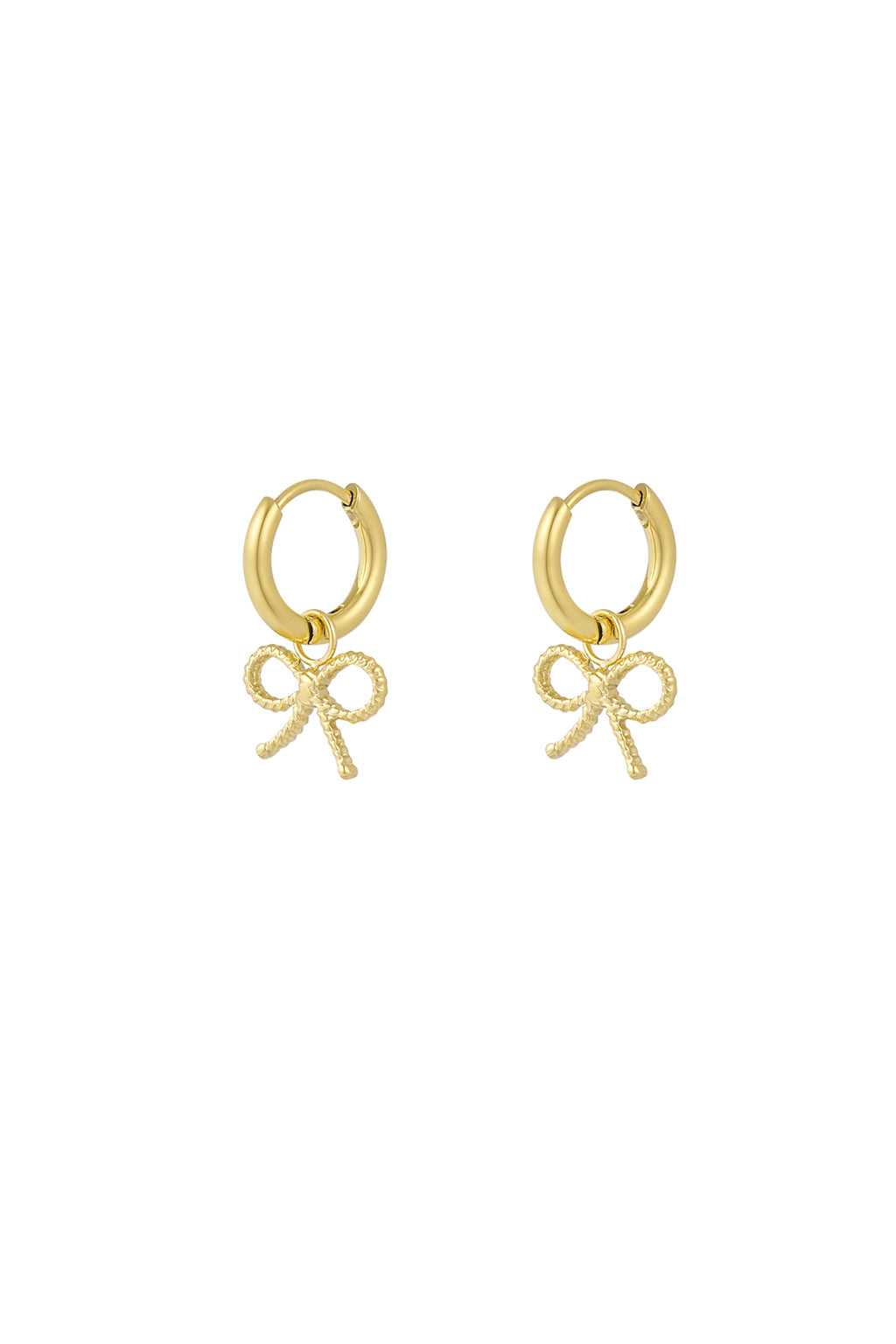 earrings bow basic