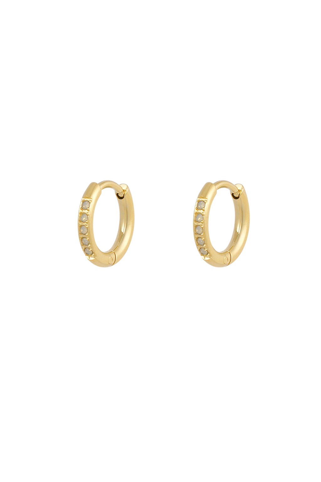 small earrings with stones