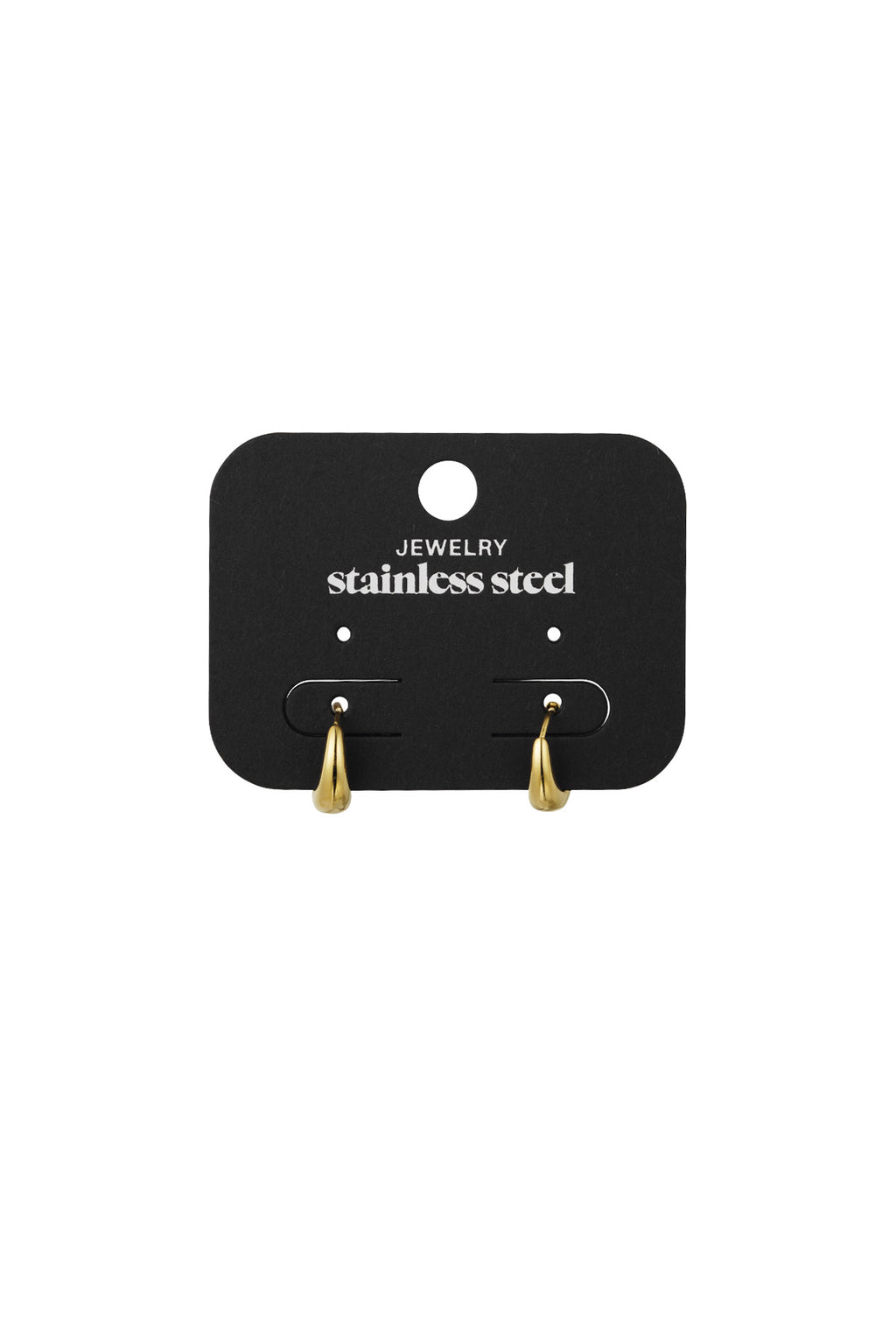 small basic hoop earrings