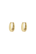 Graceful mini hoops earrings - Silver Color color