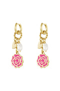 Earrings forever rose