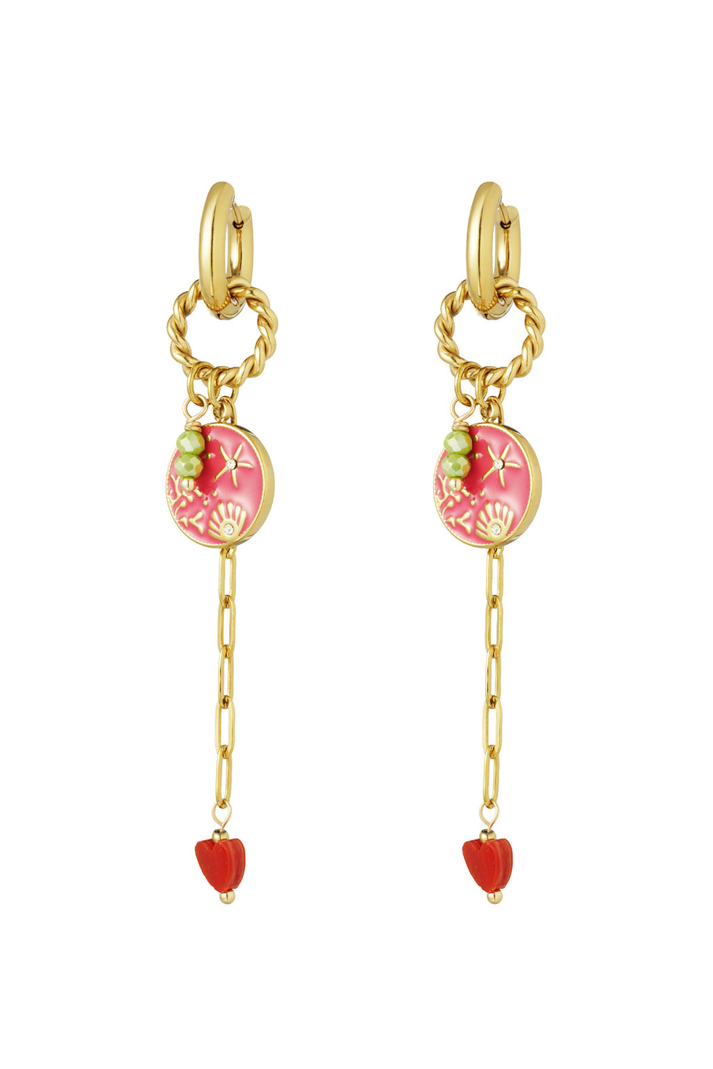 Dazzling day earrings