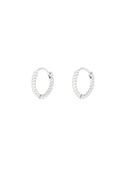 Timeless twist earrings - Silver Color color