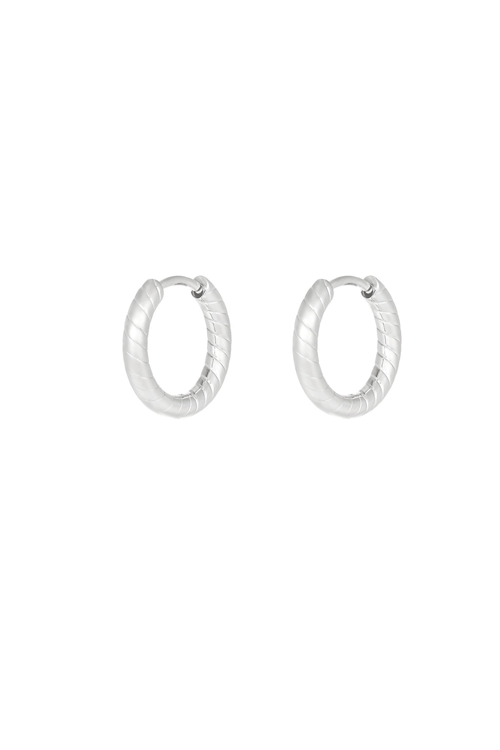 refined relief earrings
