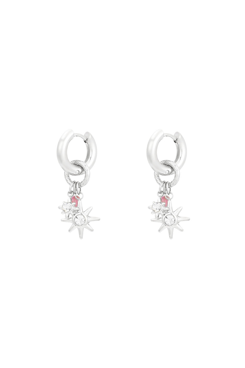 earrings pink starlight
