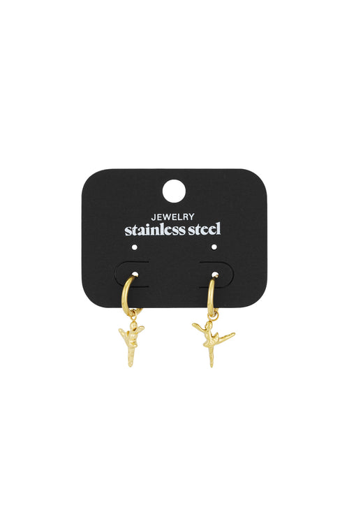 ballet earrings