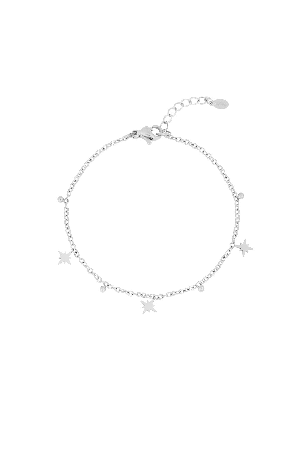 shining stars bracelet - Gold color hallmark